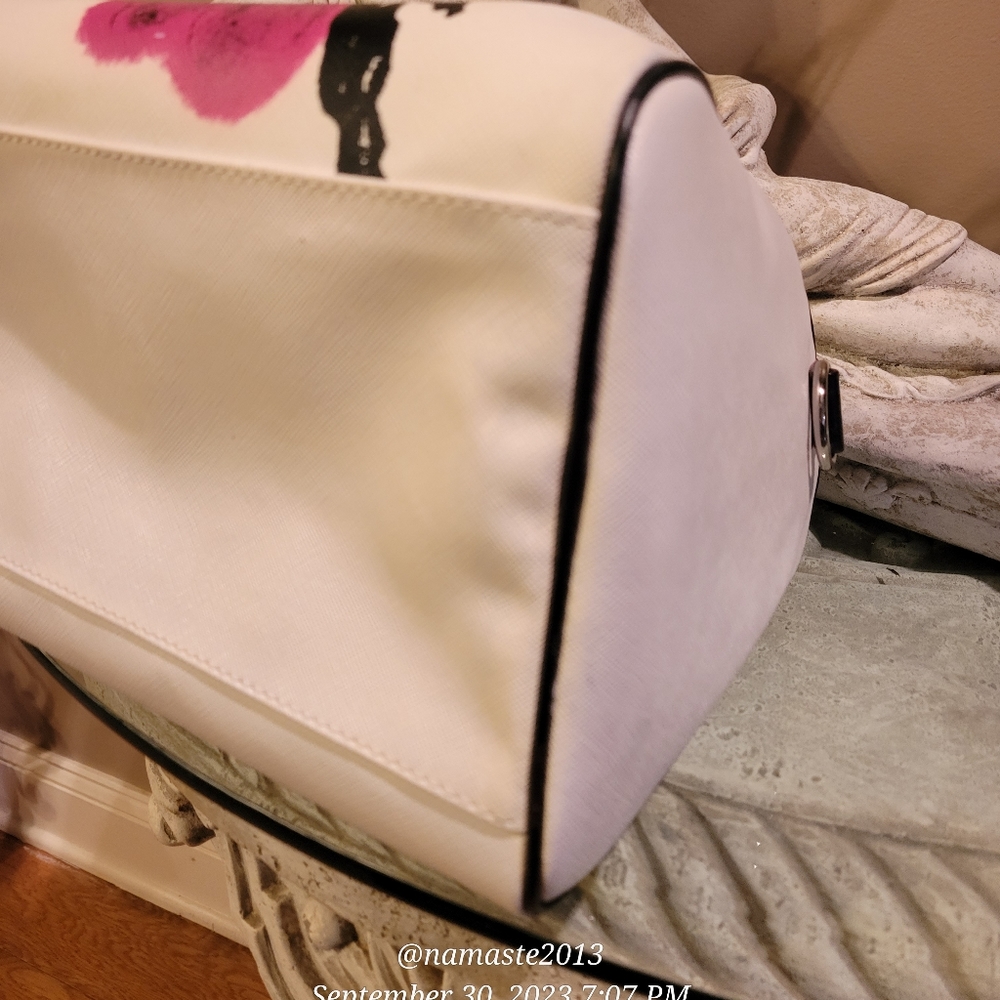 L.A.M.B. by Gwen Stefani Cherry Blossom Handbag Luxury Designer Vintage #525 - Picture 10 of 14